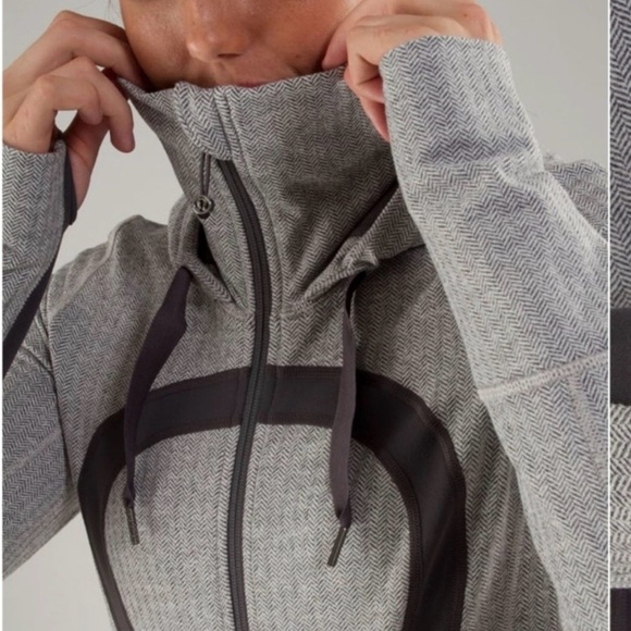 lululemon athletica Heathered Gray Ski Jacket - Picture 2 of 10